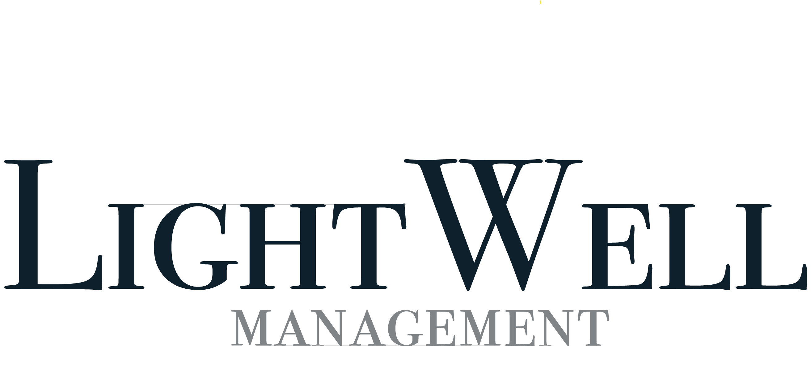 A logo for a company named Light Well Management.
